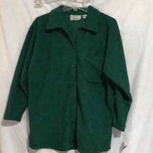 COPY - Vintage Bizzit fleece button up front pocket.
